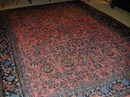 Iranian Lilehan Wool on Cotton Rug C. 1910