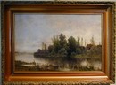 Alfred C. Rodriguez (California  1862-1890) Oil 