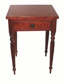 American Cherry Side Table, 19th Century