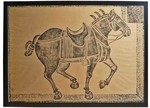 Chinese Print of a Tang Style Horse, Circa 1920