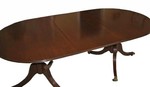 English Regency Style Mahogany Dining Table