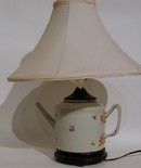 Chinese Export Porcelain Tea Pot Lamp