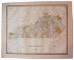 Kentucky Hand Colored Engraving Dated 1838