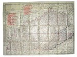 Kentucky Railroad Map Dated 1900