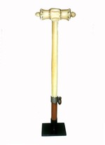 Victorian Ivory Parasol Handle 19th Century