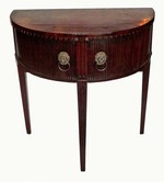 Dutch Neoclassical Mahogany Side Table, C 1780