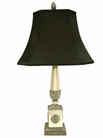 American Classical Silver Plated Lamp C 1930