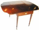American Mahogany Neoclassical Pembroke 19th C.