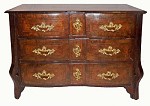 Louis XV Inlaid Oak and Walnut Commode Circa 1730