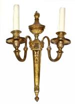 Louis XVI Style Brass Sconce Circa 1900
