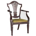 George III Mahogany Arm Chair 18th Century