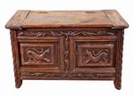 European Small Oak Coffer 18th Century