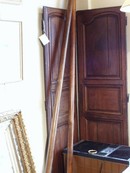 Pair of French Oak Paneled Doors