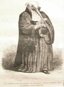 1867 Grandville Engraving, Stork