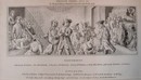 Hogarth Engraving Dated 1838 BEGGARS OPERA