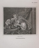 Hogarth Engraving Dated 1838 SIGISMUNDA