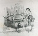 1867 Grandville Engraving, Pate de Cayman