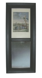 Diminutive Trumeau Mirror, 19th C and Later