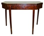 American Inlaid Mahogany Tea Table Circa 1800