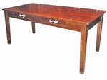 Louis XVI Style Walnut Farm Table