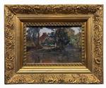 Maurice Moisset (French B. 1860) Impressionist Oil