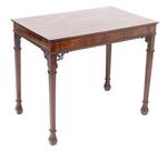 George III Mahogany Silver Table 