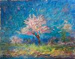 French Impressionist Oil on Canvas C. 1890-1910 